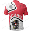 Austrian Coat Of Arms and Flag Polo Shirt