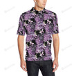 Lavender Pattern Unisex Polo Shirt
