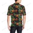 Pumpkin Pattern Unisex Polo Shirt