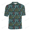 Rooster Hand Draw Design Unisex Polo Shirt