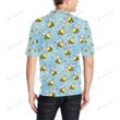 Bee Pattern Unisex Polo Shirt