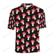 Mushroom Pattern Unisex Polo Shirt