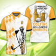 Golf And Beer Weekend Forecast Polo Shirt