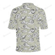 Snail Pattern Unisex Polo Shirt
