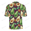 Avocado Pattern Unisex Polo Shirt