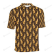 Cheetah Pattern Unisex Polo Shirt
