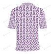 Pancreatic Cancer Pattern Unisex Polo Shirt