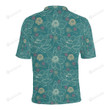 Lotus Pattern Unisex Polo Shirt