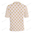 Polka Dot Gold Pink Pattern Unisex Polo Shirt