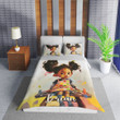 Personalized Black Little Girl Painting Duvet Cover Bedding Sets