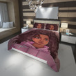 Personalized Black Girl Pink Hoodie Not Your Bae Duvet Cover Bedding Set