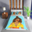 Personalized Sexy Black Girl Duvet Cover Bedding Set