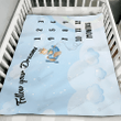 Baby Boy Milestone Blanket Monthly Photo Baby Blanket Expecting Baby Boy Baby Age Props Airplane