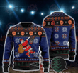 Basketball Santa Clause Ugly Christmas Sweater, All Over Print Sweatshirt