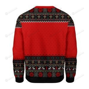 Bonk Ugly Christmas Sweater, All Over Print Sweatshirt