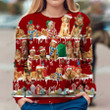 Nova Scotia Duck Tolling Retriever Ugly Christmas Sweater, All Over Print Sweatshirt