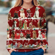 Labradoodle Ugly Christmas Sweater, All Over Print Sweatshirt
