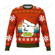 Funny Cat Meme Ugly Christmas Sweater, All Over Print Sweatshirt