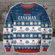 Molson Canadian Beer Christmas Ugly Sweater
