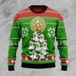Golden Retriever Pine Ugly Christmas Sweater, Golden Retriever Pine 3D All Over Printed Sweater
