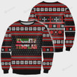 3D All Over Knights Templar Ugly Sweater