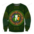 Irish St Patrick's Day Ugly Christmas Sweater, All Over Print Sweatshirt