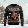 Welcome To The North Swole Ugly Christmas Sweater 3D
