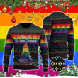 Lgbt Have A Rainbow Ugly Christmas Sweater, All Over Print Sweatshirt