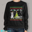 Siberian Husky Dog Ugly Christmas Sweater