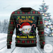 Golf Ugly Christmas Sweater, All Over Print Sweatshirt