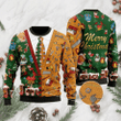 Carpenter Merry Christmas Ugly Christmas Sweater, All Over Print Sweatshirt