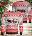 Horse Racing For Unisex Ugly Christmas Sweater, All Over Print Sweatshirt