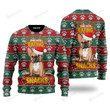 They See You When You're Eating Christmas French Bulldog Ugly Christmas Sweater, Christmas French Bulldog 3D All Over Printed Sweater