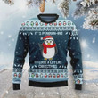 It's Penguin-Ing Ugly Christmas Sweater, All Over Print Sweatshirt