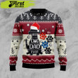 Best Dog Dad Ever Dog Christmas Ugly Sweater