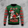 Chihuahua Santa Paws Ugly Christmas Sweater, Chihuahua Santa Paws 3D All Over Printed Sweater