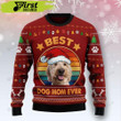 Goldendoodle Best Dog Mom Ever Dog Christmas Ugly Sweater