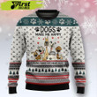 Dogs Make Me Happy Christmas Ugly Sweater
