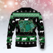 Iowa USA Symbols Pattern Christmas Ugly Sweater