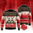 Baseball Ugly Christmas Sweater, All Over Print Sweatshirt