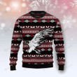 Eagle Native Ugly Christmas Sweater, All Over Print Sweatshirt
