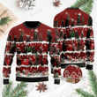 Labrador Dog Ugly Christmas Sweater, All Over Print Sweatshirt