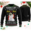 Husband and Wife Not Always Eye To Eye But Heart To Heart Ugly Sweater
