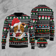 Pitbull Merry Christmas For Unisex Ugly Christmas Sweater, All Over Print Sweatshirt