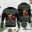 Sorry I Wasnt Listening I Was Thinking About My Violin Ugly Christmas Sweater, All Over Print Sweatshirt
