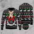 Corgi Ugly Christmas Sweater, All Over Print Sweatshirt