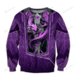 Dragon Ugly Christmas Sweater, All Over Print Sweatshirt