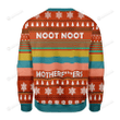 Noot Noot Motherf*kers Ugly Christmas Sweater, All Over Print Sweatshirt