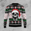 Skull Ugly Christmas Sweater, All Over Print Sweatshirt