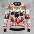 Black Cat Gloves Christmas Ugly Sweater
